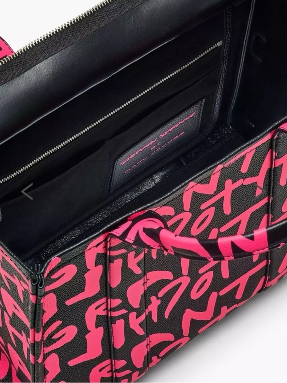 Marc Jacobs X Stephen Sprouse “Grant Me The Serenity”..Tote - Picture 3 of 7